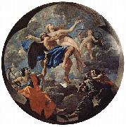 Nicolas Poussin, Die Zeit und die Wahrheit, Allegorie, Tondo